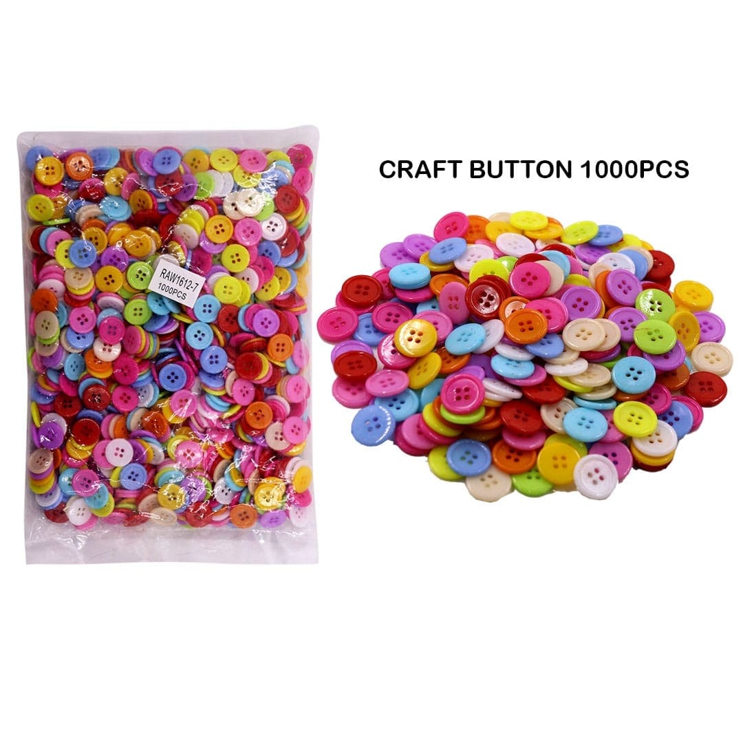 Ravrai Craft - Mumbai Branch Arts & Crafts craft button 1000 pcs