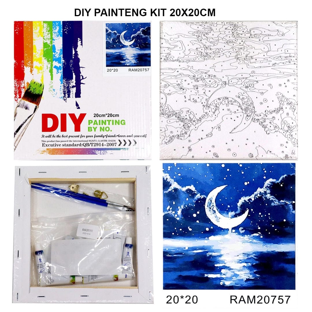 Ravrai Craft - Mumbai Branch Arts & Crafts DIY Painting Kit 20X20Cm