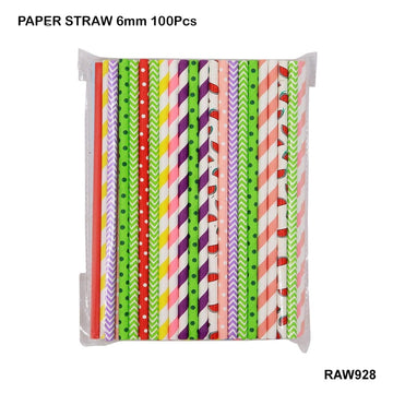 Ravrai Craft - Mumbai Branch Arts & Crafts Eco-Friendly Paper Straw 6 mm 100 pcs - Say Goodbye to Plastic Straws!