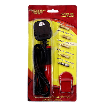 The Ultimate Wood Burning Soldering Set: Tips, Soldering Iron, and Hot Knife in One Kit