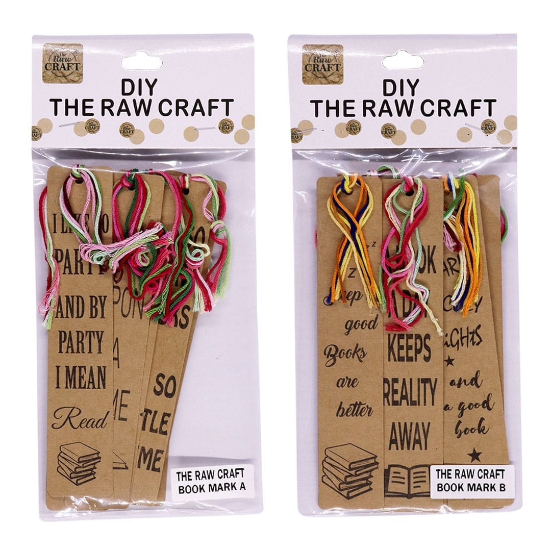 Ravrai Craft - Mumbai Branch Arts & Crafts TRC Bookmark 8-Piece Set - Keep Your Place in Style!