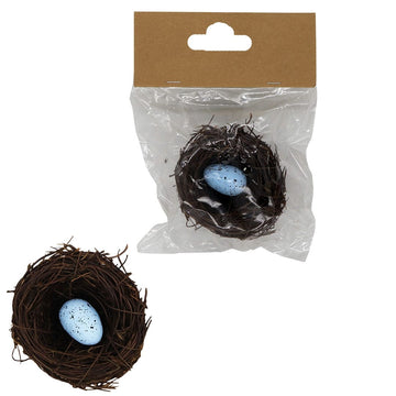 Wooden Nest With Egg