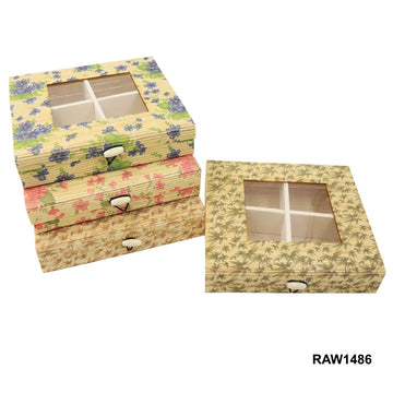 Ravrai Craft - Mumbai Branch Bamboo box Bamboo Jewellery Box Display Small