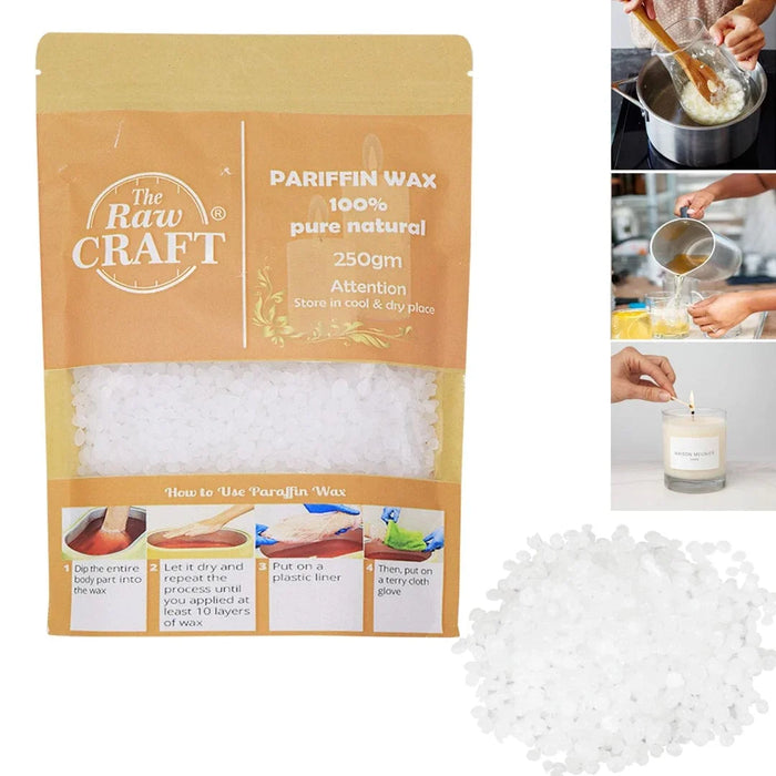 candle making Paraffin  wax 250GM