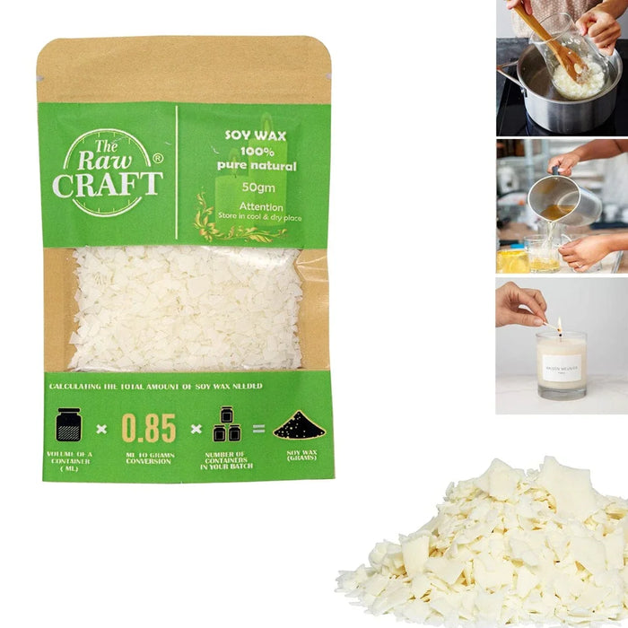 Candle Making Soy Wax 50Gm