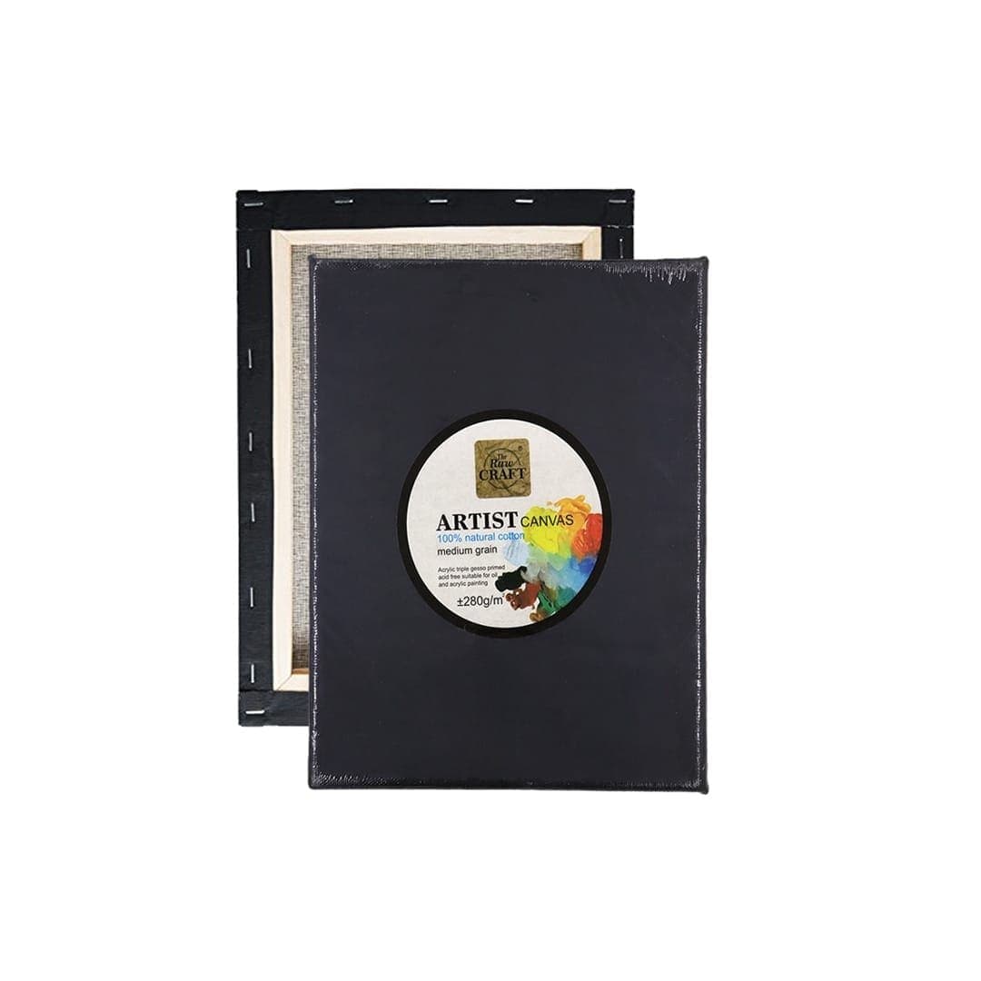 Ravrai Craft - Mumbai Branch Canvas, Sketch books and Everything! canvas frame black6x8