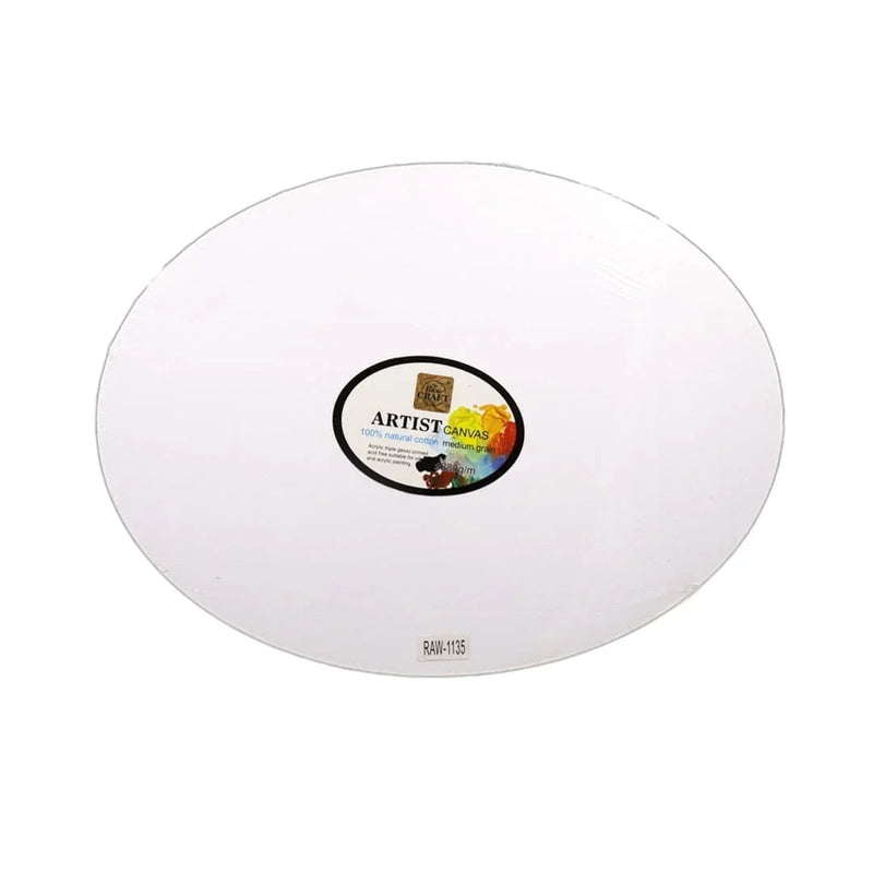 Ravrai Craft - Mumbai Branch Canvas, Sketch books and Everything! canvas frame oval40x50 cm