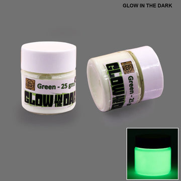 Ravrai Craft - Mumbai Branch Colors & So much! Glow In The Dark Pigment |Green Colour