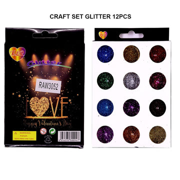 Craft Set 12Pcs Glitter
