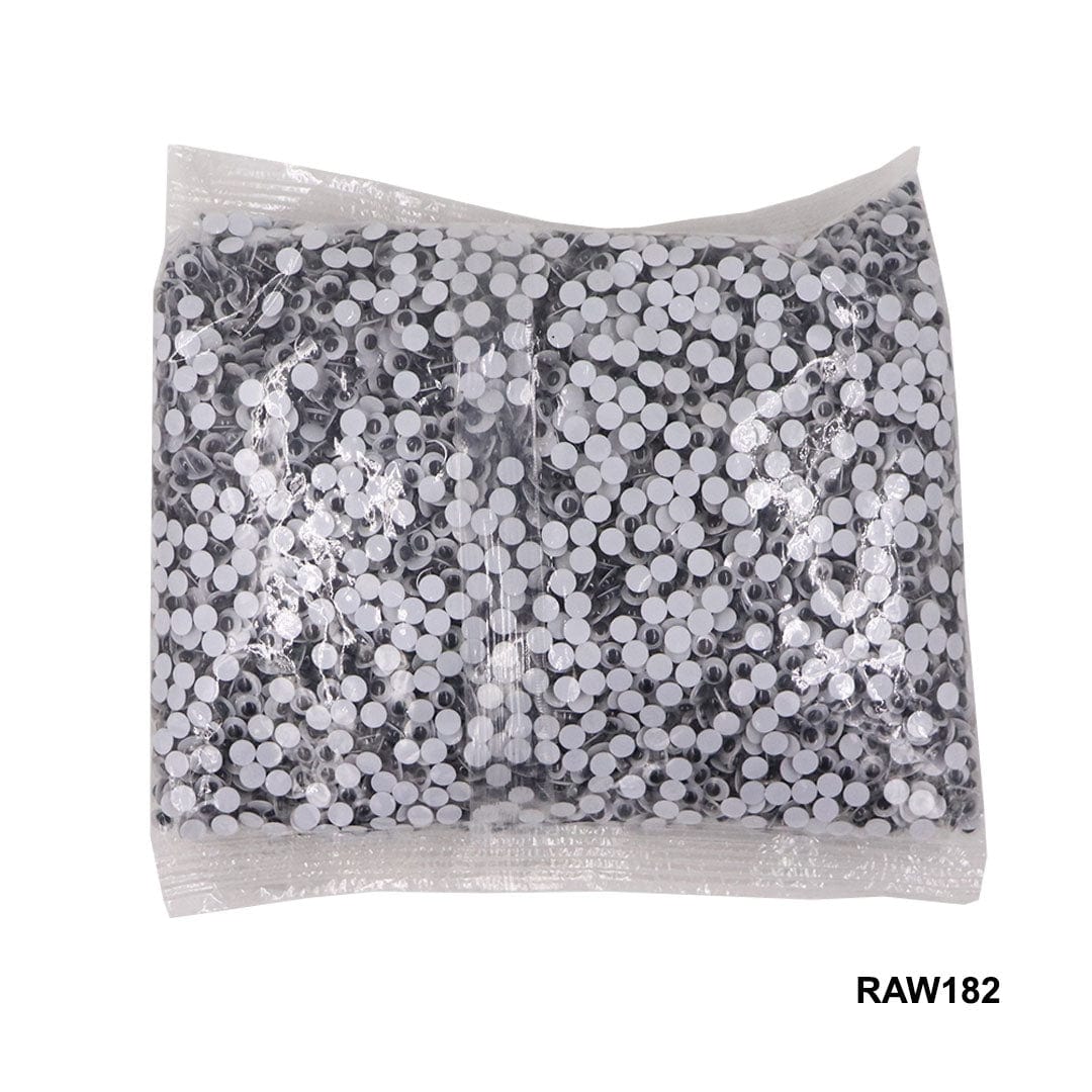 Ravrai Craft - Mumbai Branch Craft Accessories Googly Eyes 2000Pcs