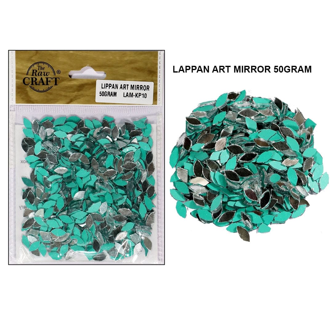 Ravrai Craft - Mumbai Branch Craft Accessories Lippan Art Mirror 50Gram