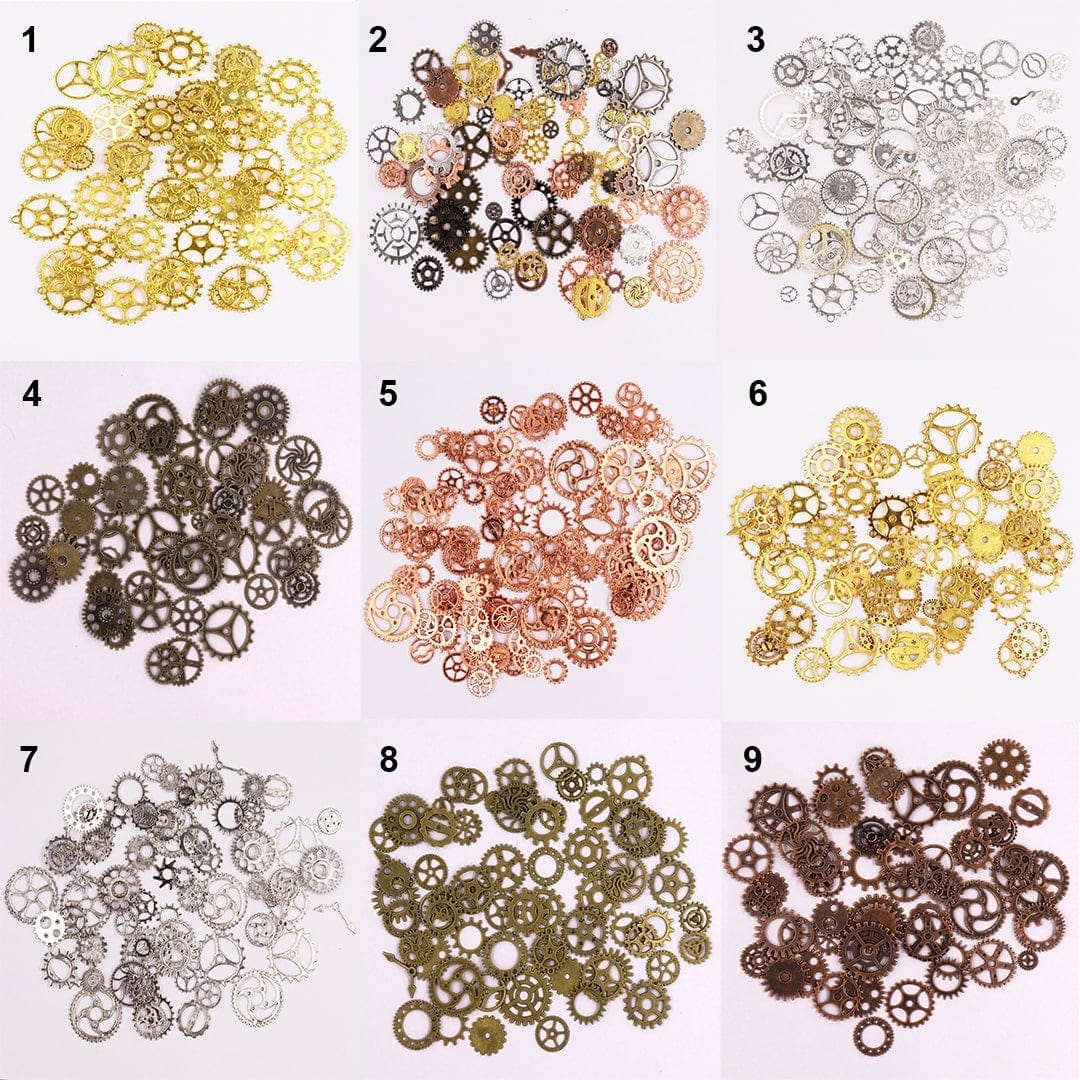 Ravrai Craft - Mumbai Branch Craft Accessories Metal Charms Wheel | 100Gram