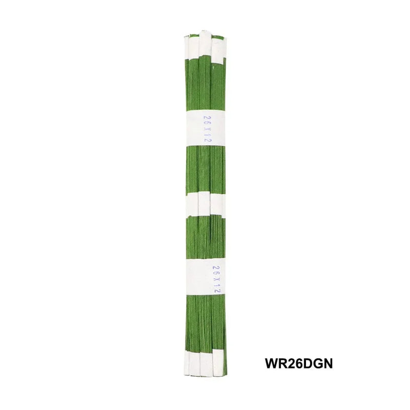 Ravrai Craft - Mumbai Branch Craft Accessories Wire 12Inch 26Gauge 100 Dark Green