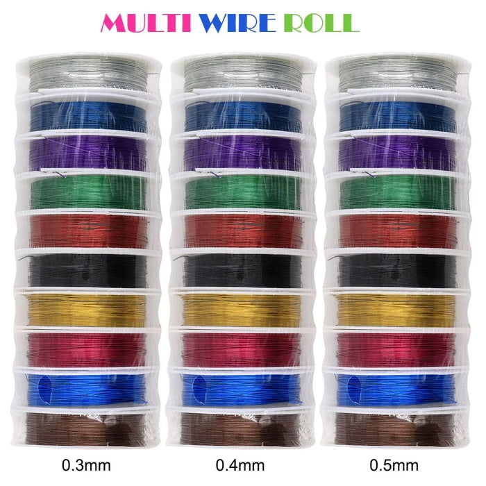Wire Roll 10Pcs Multi