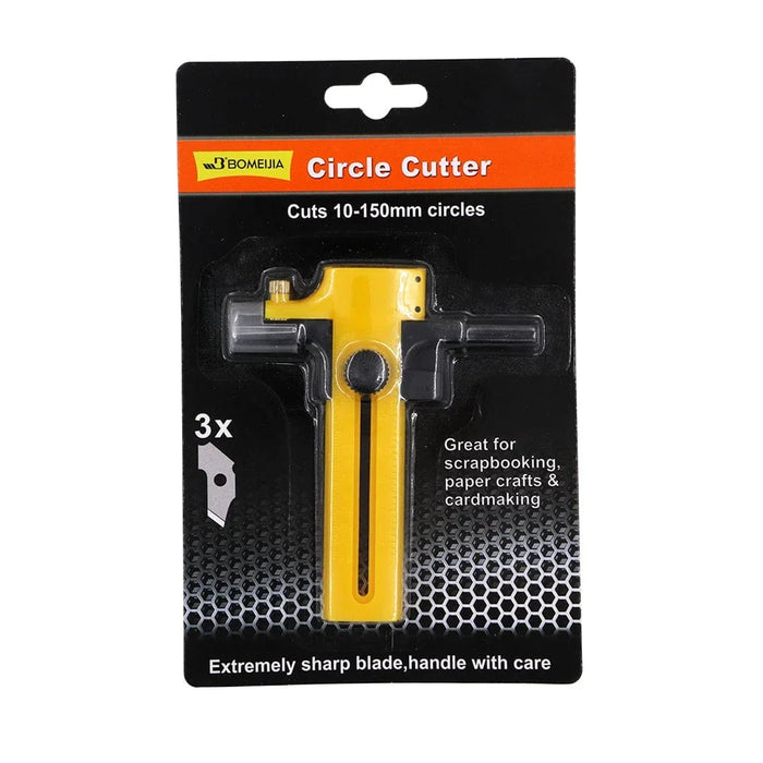The Art Box Compass 10mm-150 mm Circle Cutter, Fabric Circle Cutter, Circle Cutter for Paper Crafts, Compass Cutter, Circular Cutter Tool