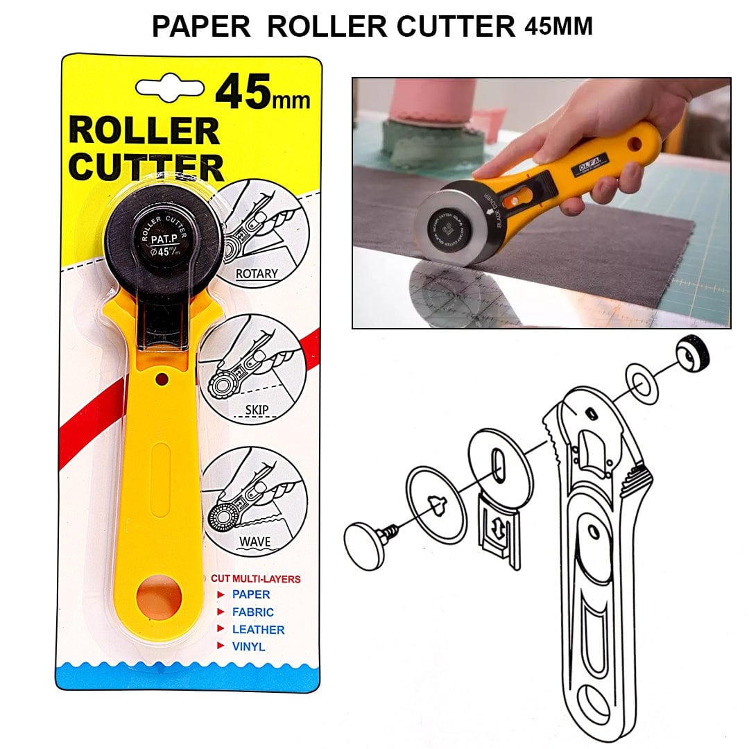Ravrai Craft - Mumbai Branch Craft Cutter Roller Cutter 45Mm