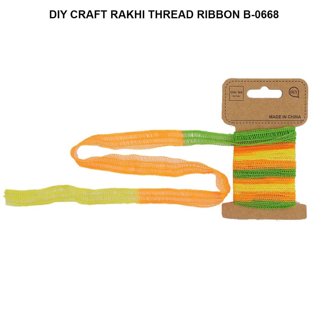 Diy Multi Colour Thread Ribbon