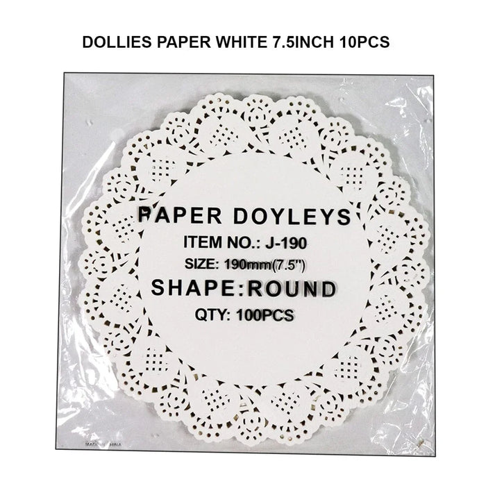 Paper Dollies | 7.5Inch | 100Pcs