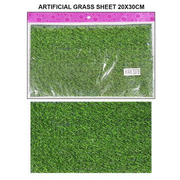 Ravrai Craft - Mumbai Branch Decoration Supplies Artificial Grass Sheet 20x30cm