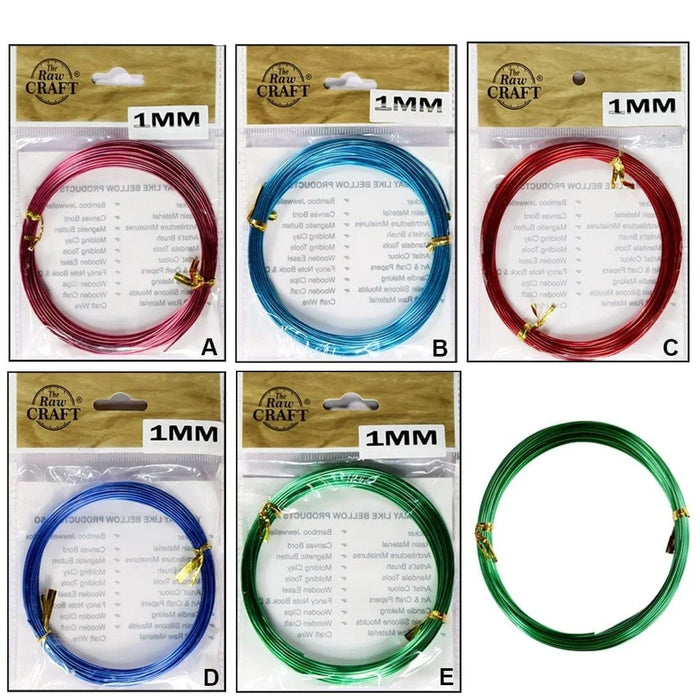 Craft Round Wire 17Gm 1Mm