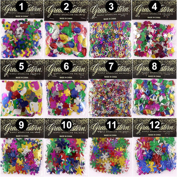 DIY Craft Pvc Sequence  Mix (Contain 1 Unit)