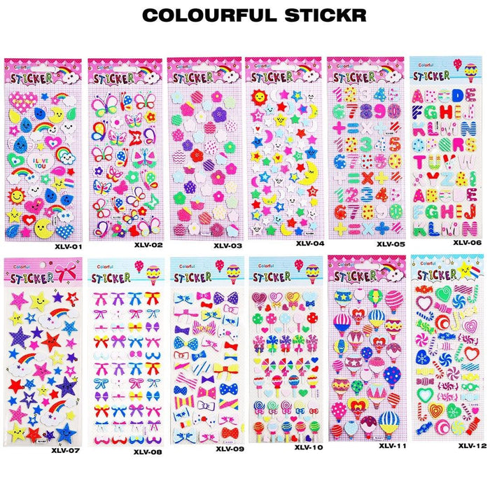 Colourful Foam Stickers