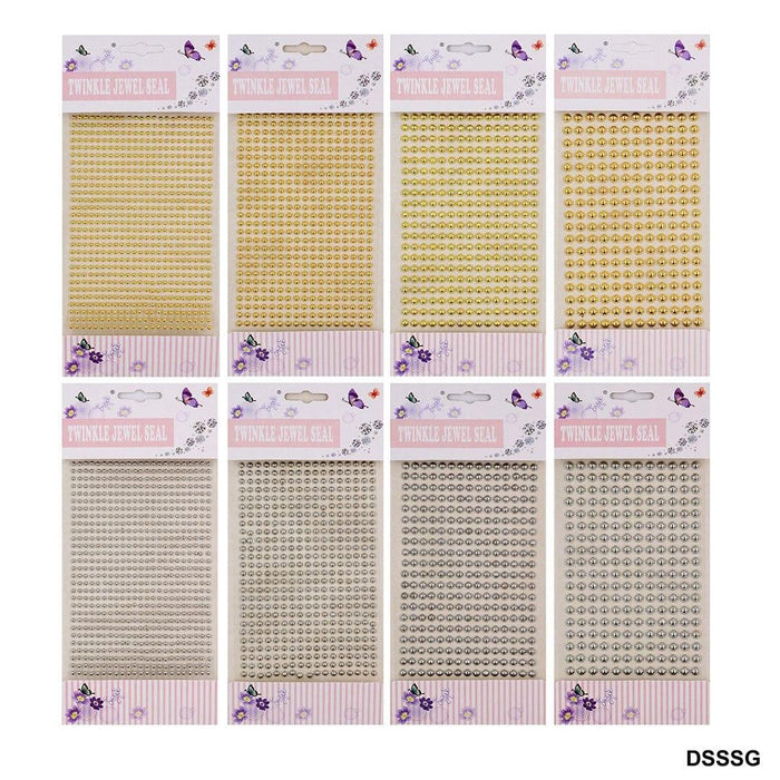 Sticker Golden/Silver