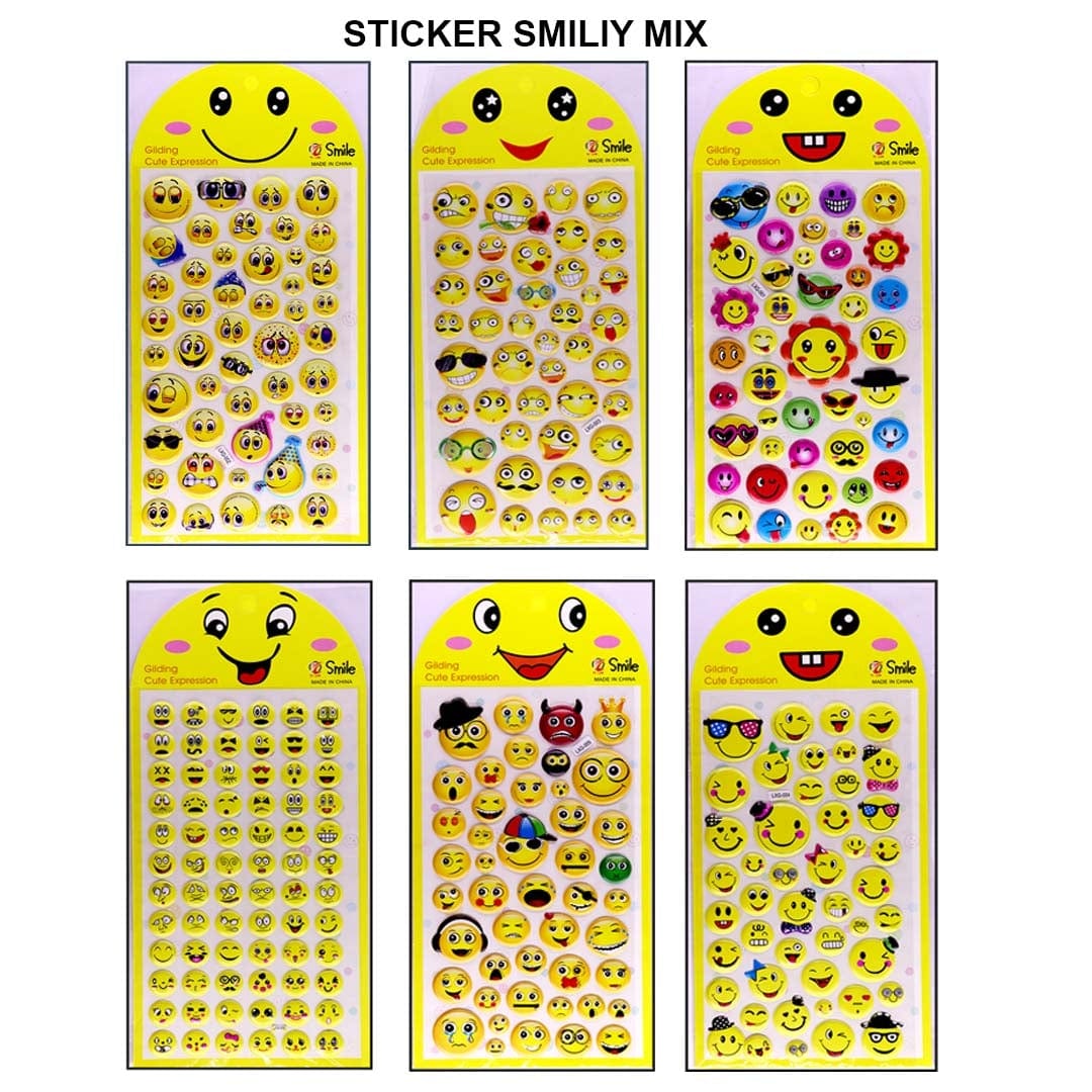 Ravrai Craft - Mumbai Branch Decorative Stickers Sticker Smiley Mix