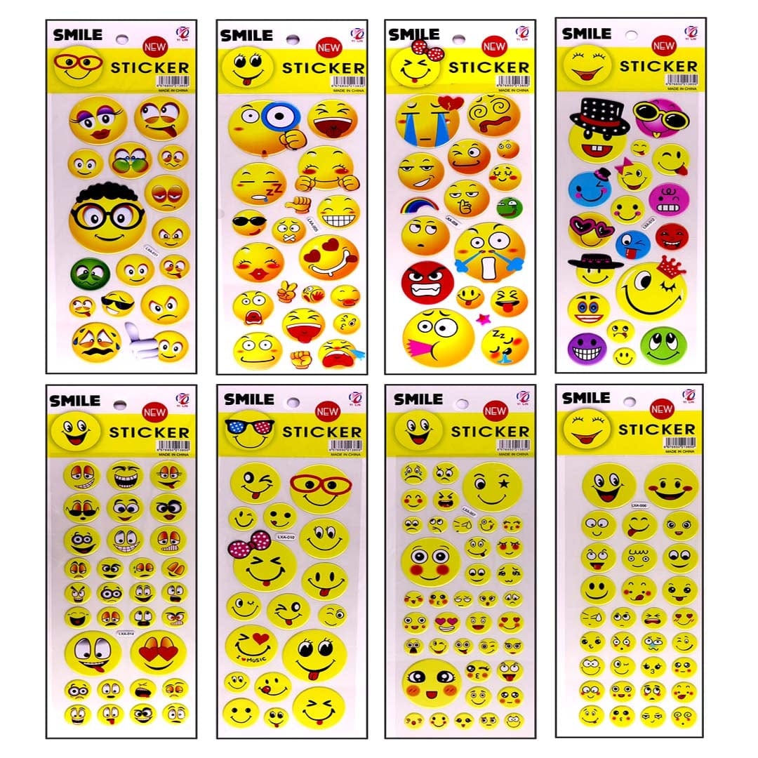 Ravrai Craft - Mumbai Branch Decorative Stickers Sticker Smiley Mix