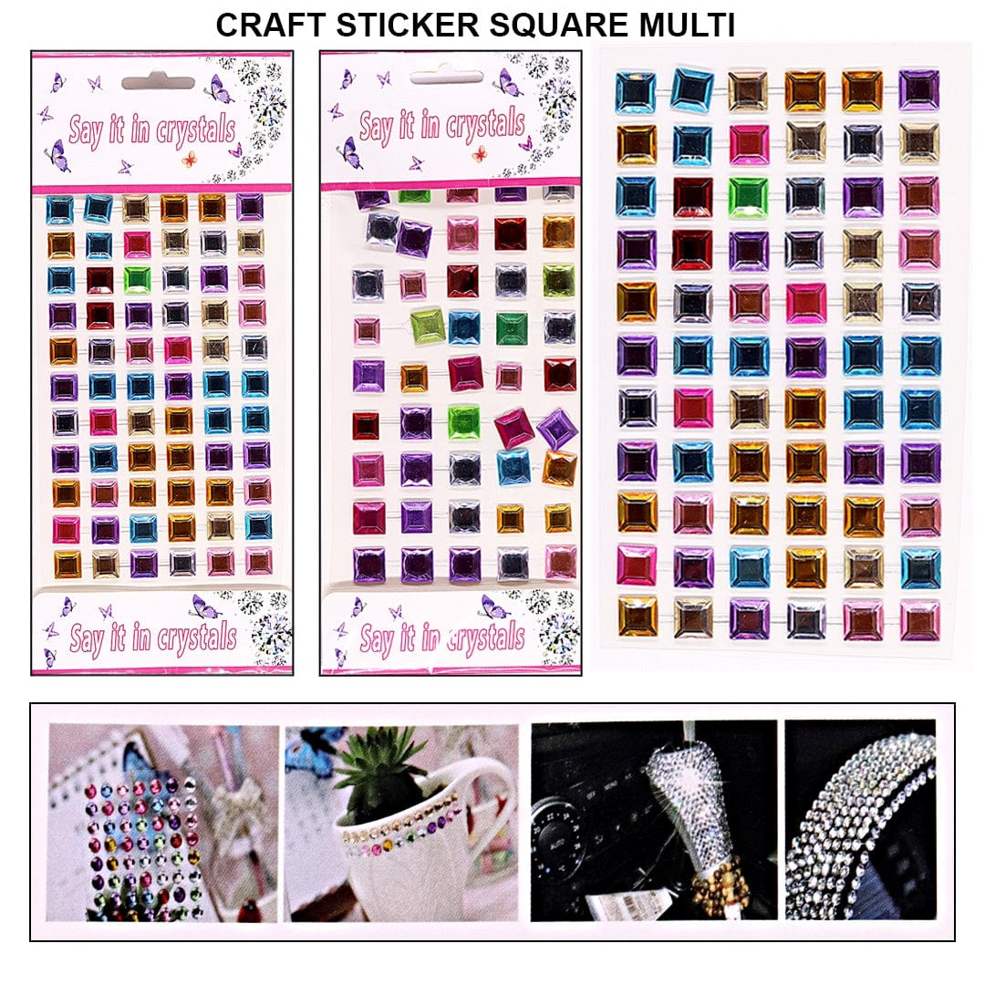 Ravrai Craft - Mumbai Branch Decorative Stickers Sticker Square