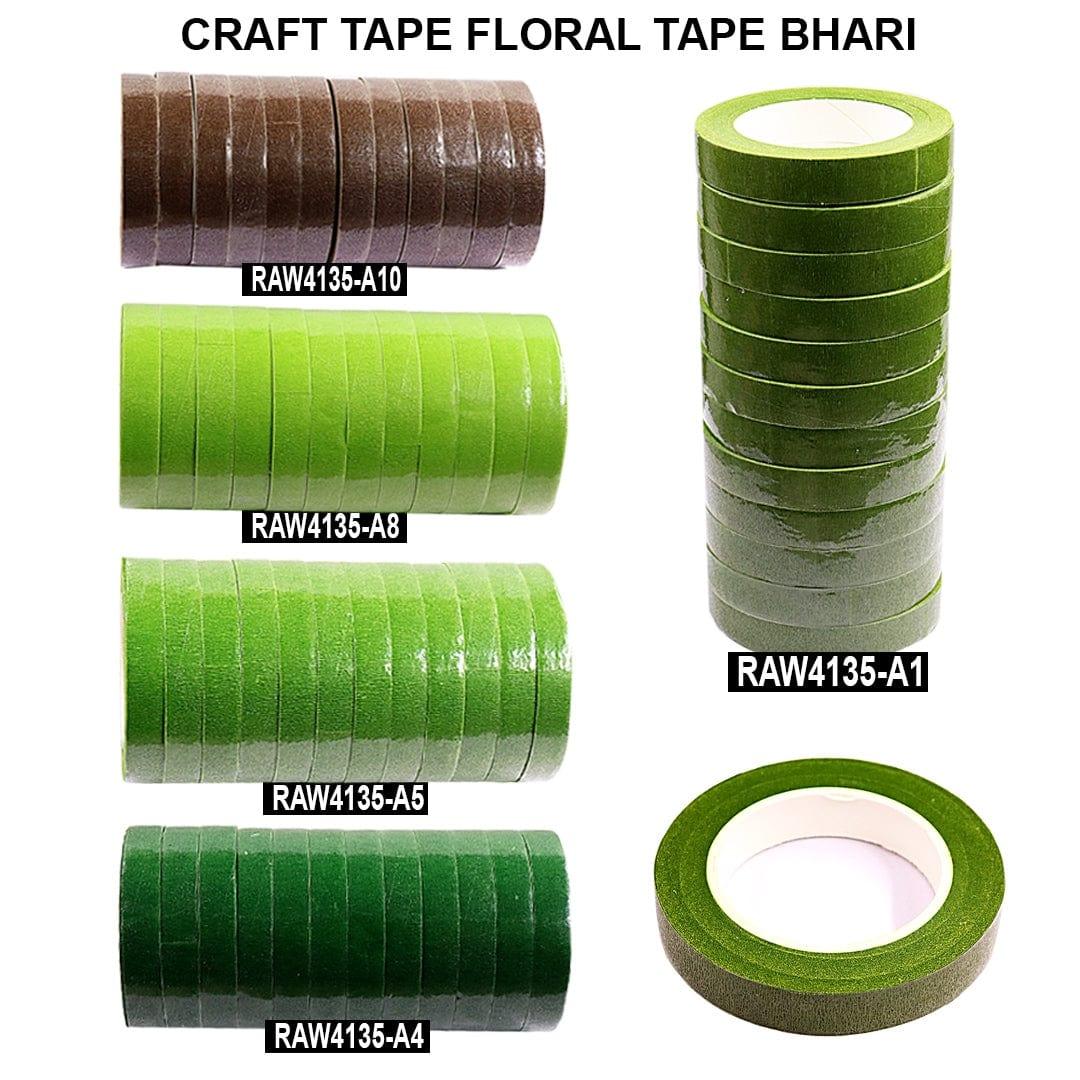 Floral Tape | contain 12 unit Tapes | Assorted Colour