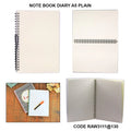 Ravrai Craft - Mumbai Branch diary A5 Plain Spiral Diary