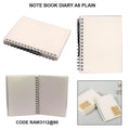 Ravrai Craft - Mumbai Branch diary A6 Plain Spiral Diary