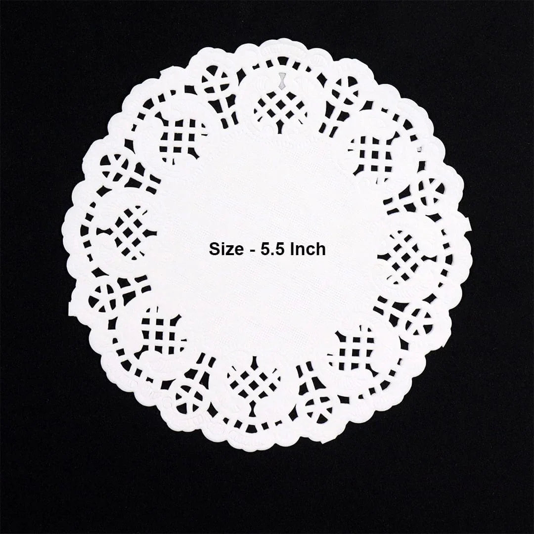Dollies Paper White 5.5 inch 100pcs