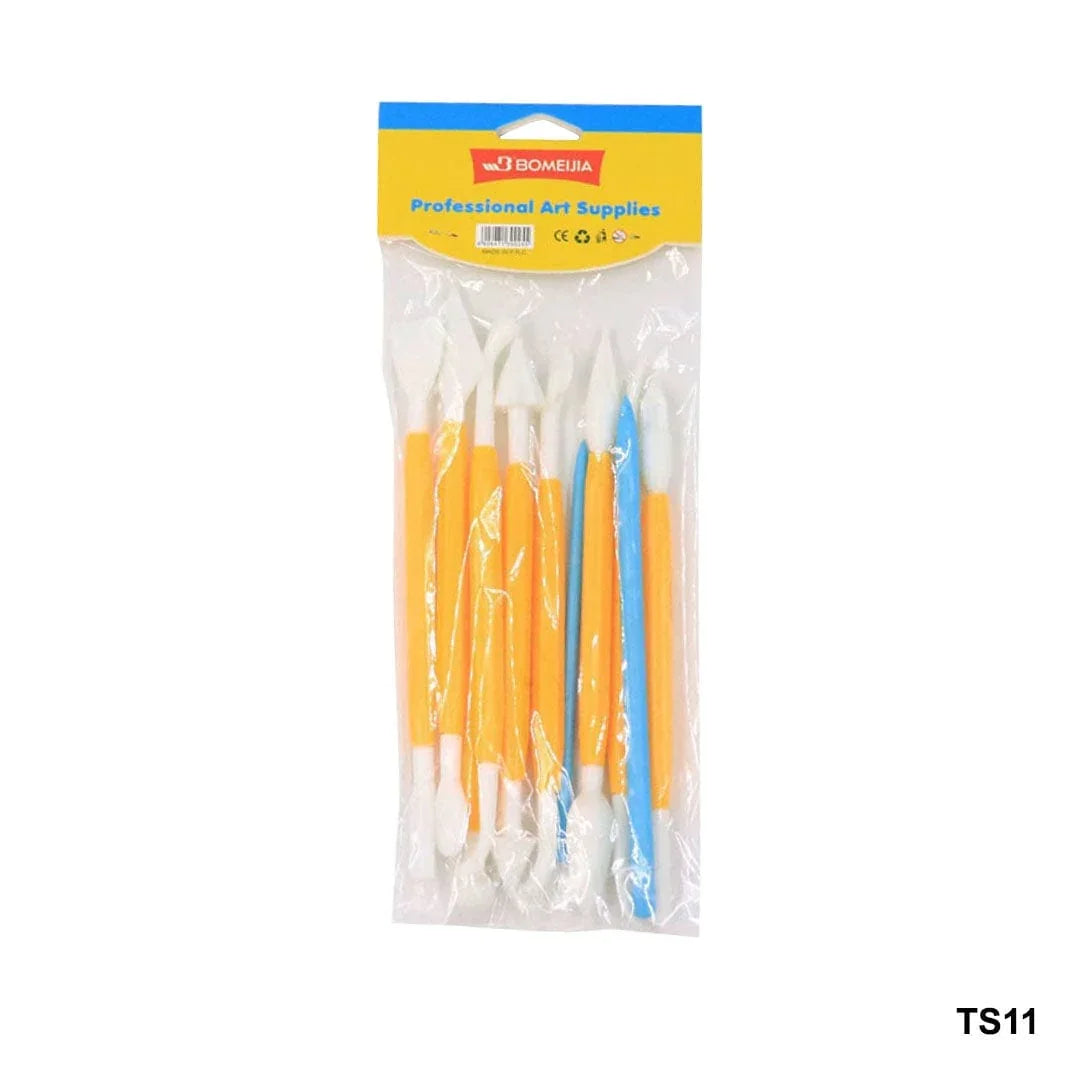 Ravrai Craft - Mumbai Branch Easel & Art Tools Art Clay Tools | 11 Pcs