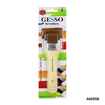 Gesso Brushes Set of 3