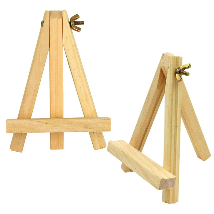 Wooden  Display Tripod Easel Stand for Artist Painting & Canvas 6 Inches