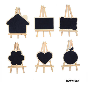 Ravrai Craft - Mumbai Branch Easel & Art Tools Wooden Easel With Black Board Mini