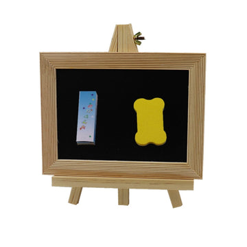 Wooden easel with drawing board We 15x20cm