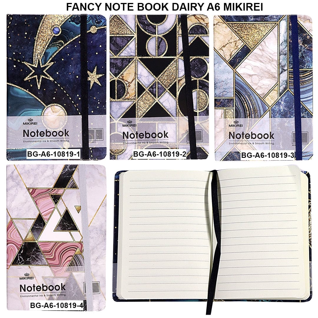 Ravrai Craft - Mumbai Branch Educational Books & Notebooks NOTE BOOK DAIRY A6 MIKIREI A6-10819