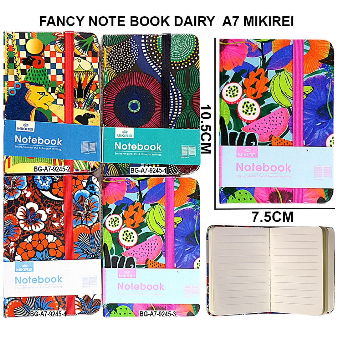 Ravrai Craft - Mumbai Branch Educational Books & Notebooks NOTE BOOK DAIRY A7 MIKIREI A7-9245