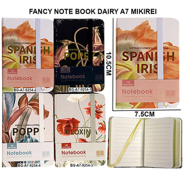 Ravrai Craft - Mumbai Branch Educational Books & Notebooks NOTE BOOK DAIRY A7 MIKIREI A7-9254