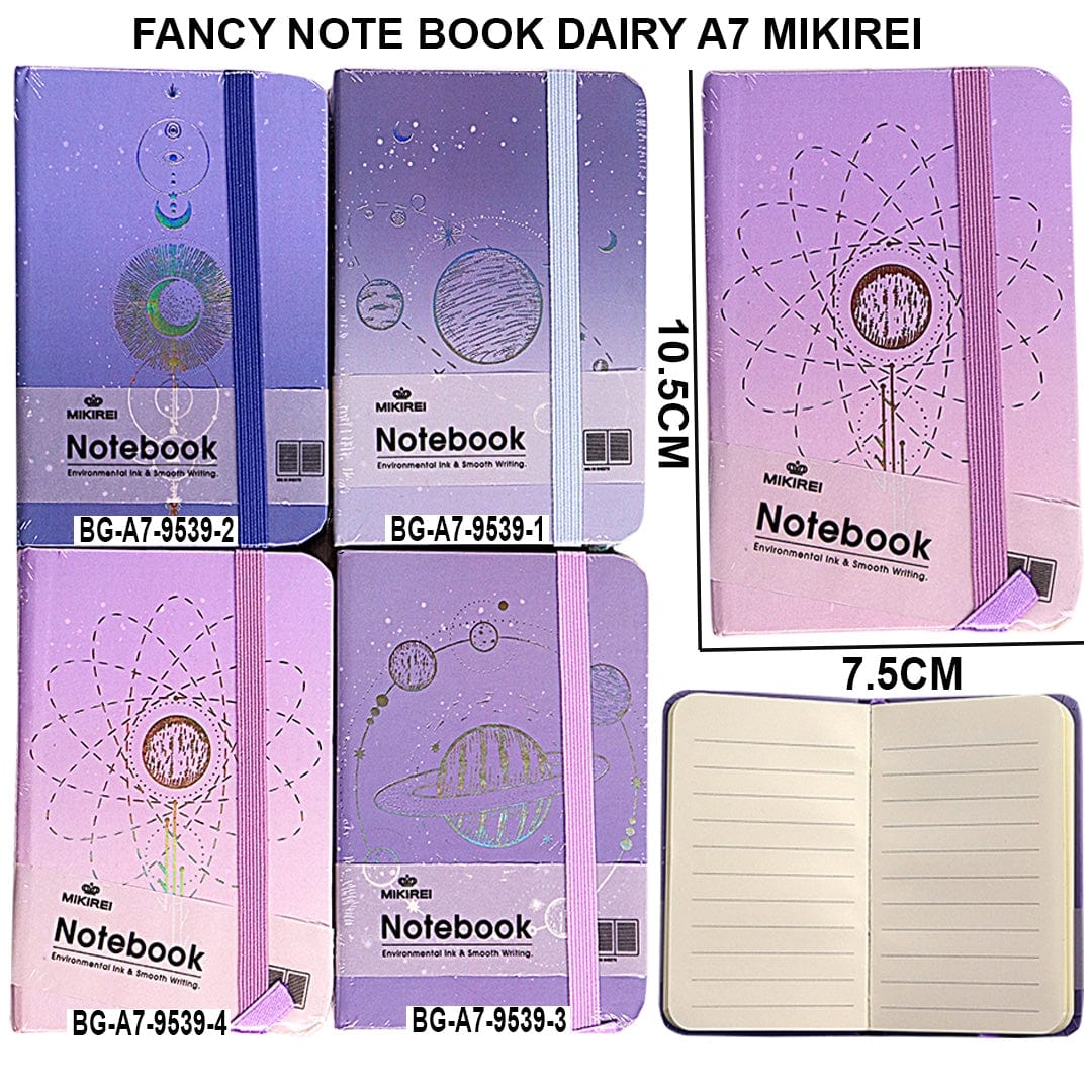 Ravrai Craft - Mumbai Branch Educational Books & Notebooks NOTE BOOK DAIRY A7 MIKIREI A7-9539