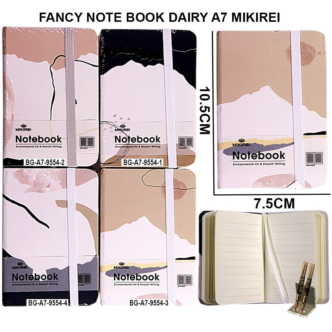 Ravrai Craft - Mumbai Branch Educational Books & Notebooks NOTE BOOK DAIRY A7 MIKIREI A7-9554