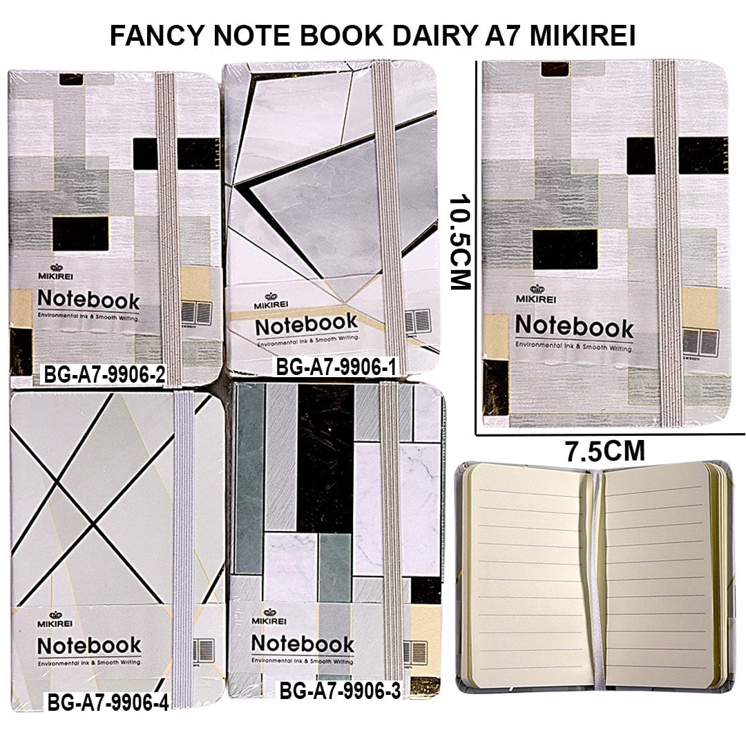 Ravrai Craft - Mumbai Branch Educational Books & Notebooks NOTE BOOK DAIRY A7 MIKIREI A7-9906