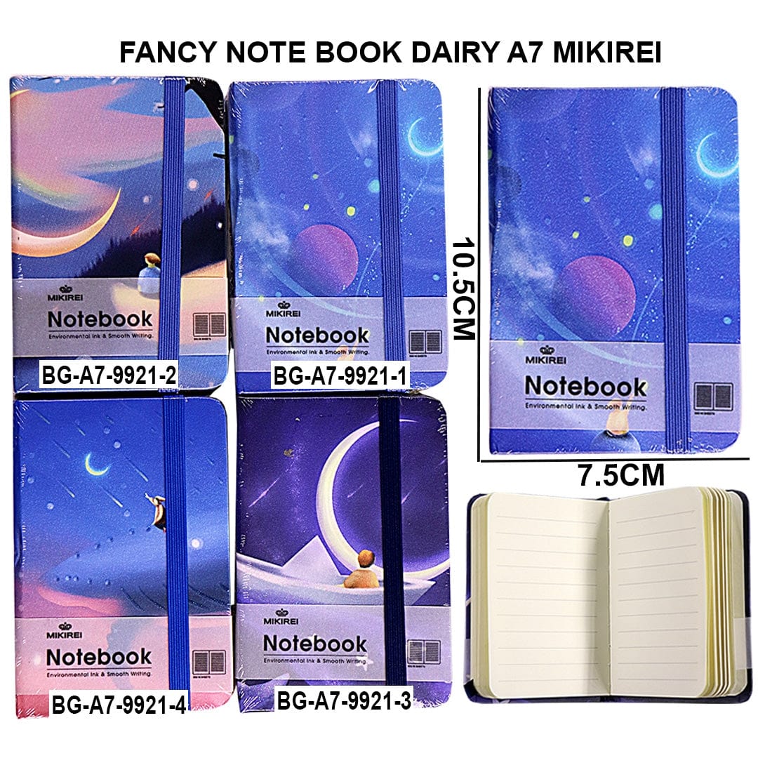 Ravrai Craft - Mumbai Branch Educational Books & Notebooks NOTE BOOK DAIRY A7 MIKIREI A7-9921