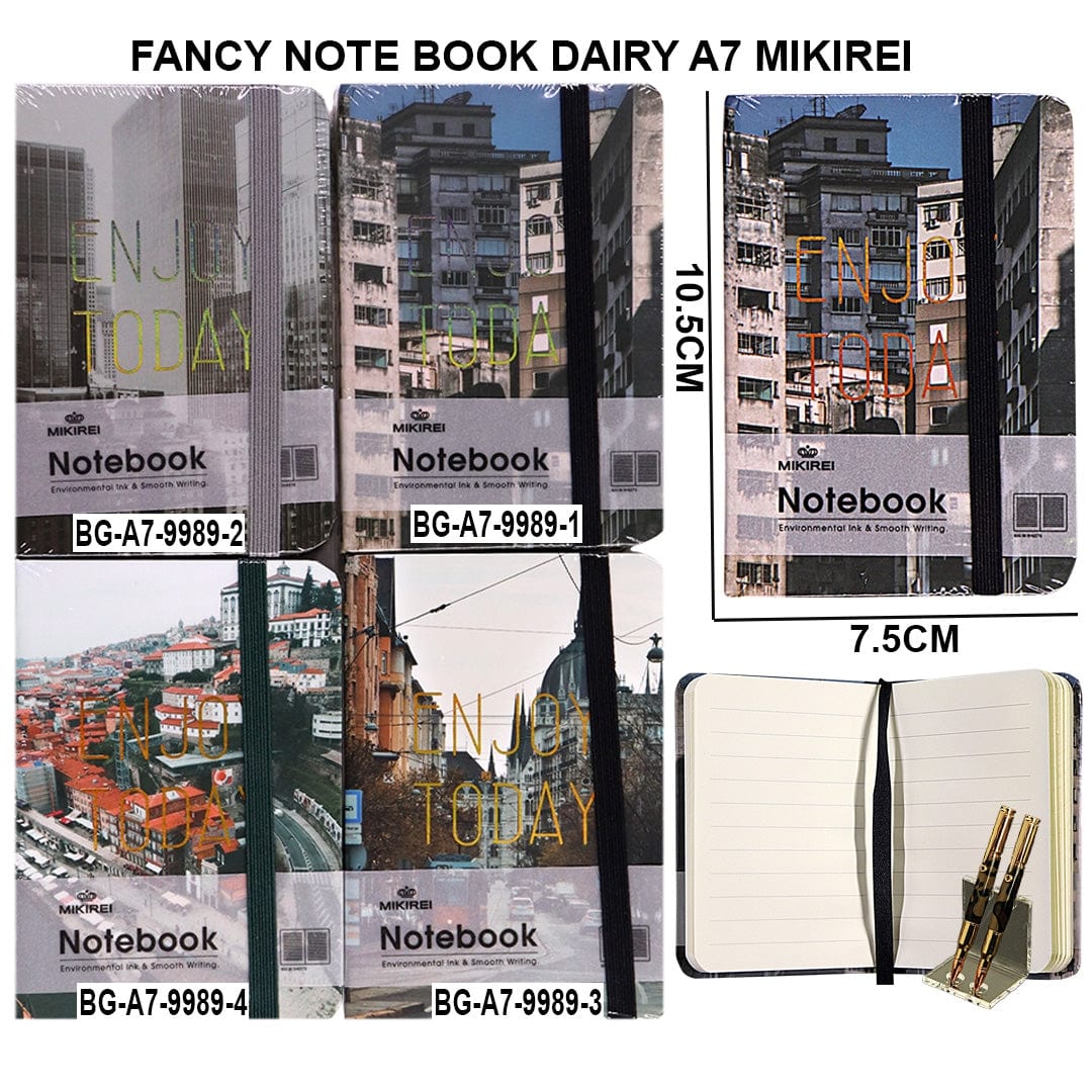 Ravrai Craft - Mumbai Branch Educational Books & Notebooks NOTE BOOK DAIRY A7 MIKIREI A7-9989