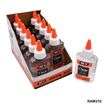 School Clear Glue | 88.5 ml I Pack of 1 Unit