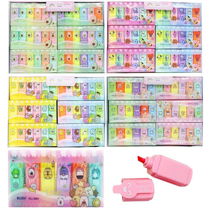 Fancy Highlighter 6Pcs