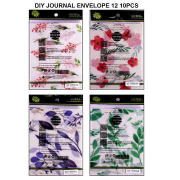 Ravrai Craft - Mumbai Branch Journaling Supplies Creative DIY Journal Envelope(12 10 PCS)